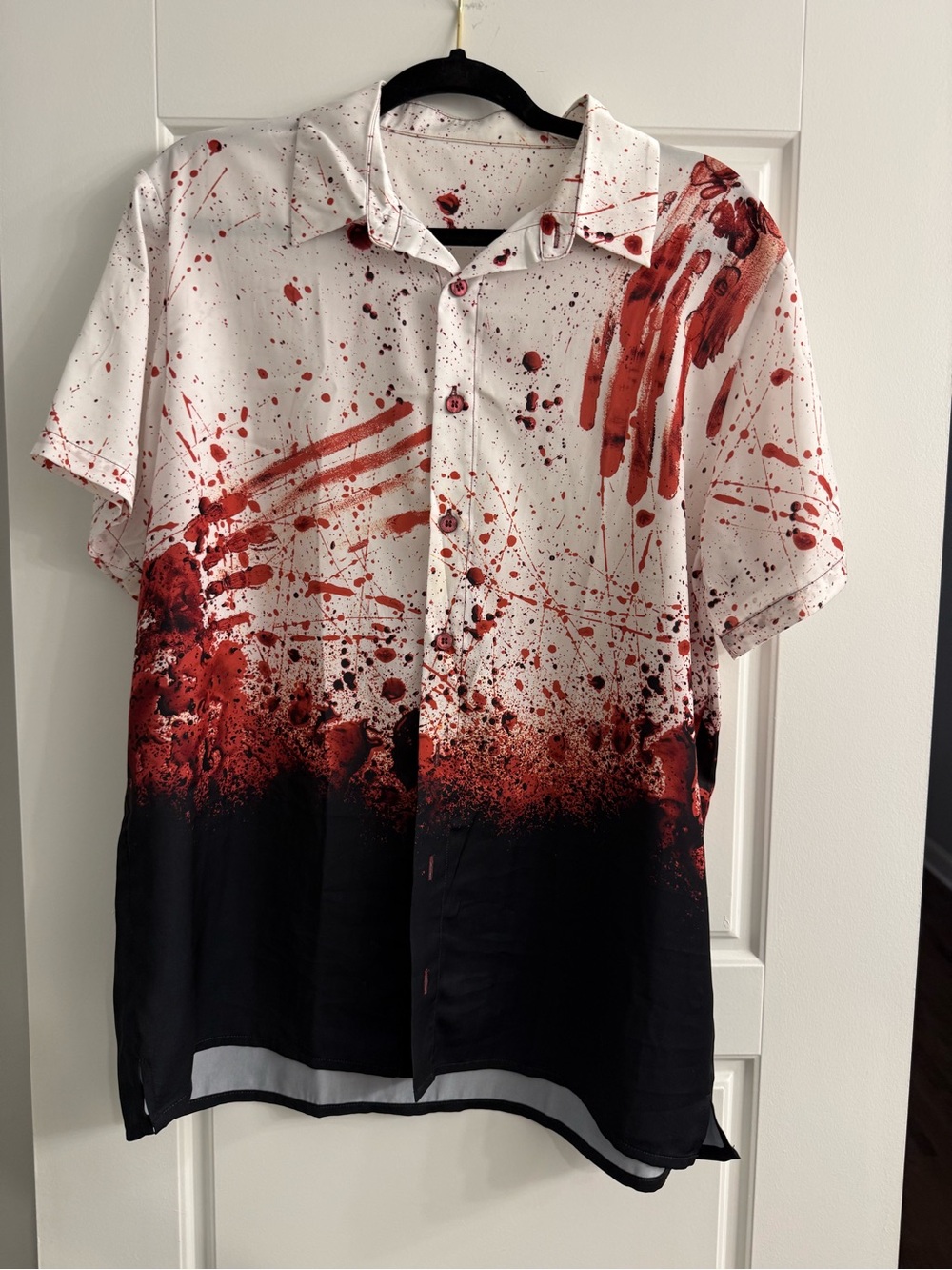 Black Milk Horror Nurse boyfriend shirt